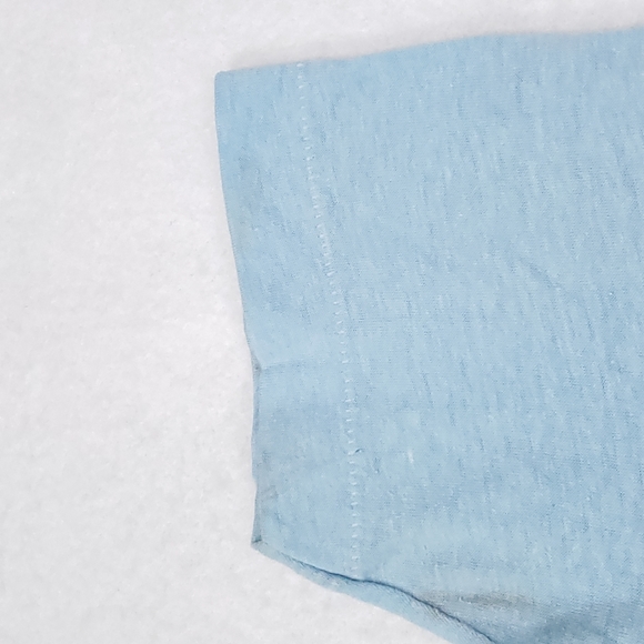 Vintage 80s I saw the Blue Bandit Climb Houston Texas Single Stitch T-shirt - Picture 4 of 16